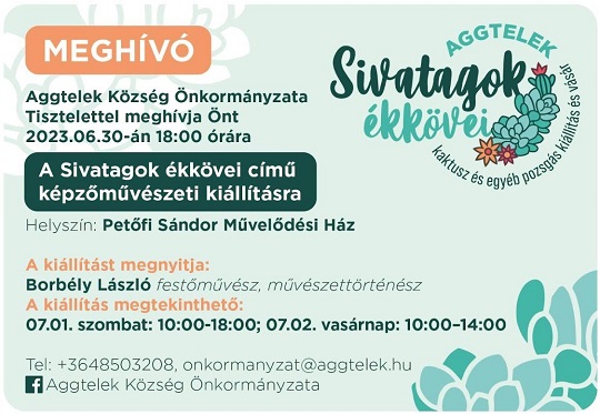meghivo sivatagok ekkovei